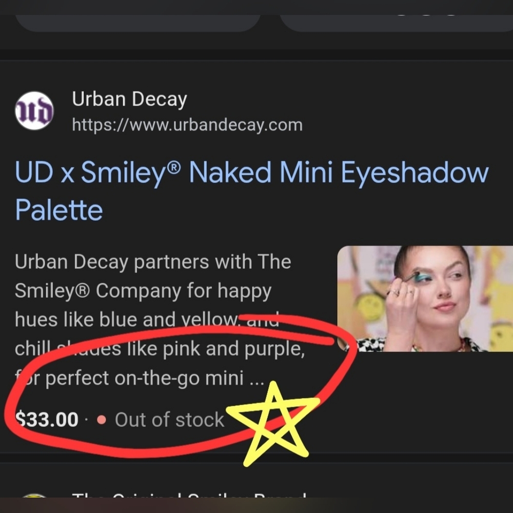 Urban Decay X SMILEY: Naked Mucho Happy Mini Eyeshadow Palette -BNIB!! - Picture 13 of 16